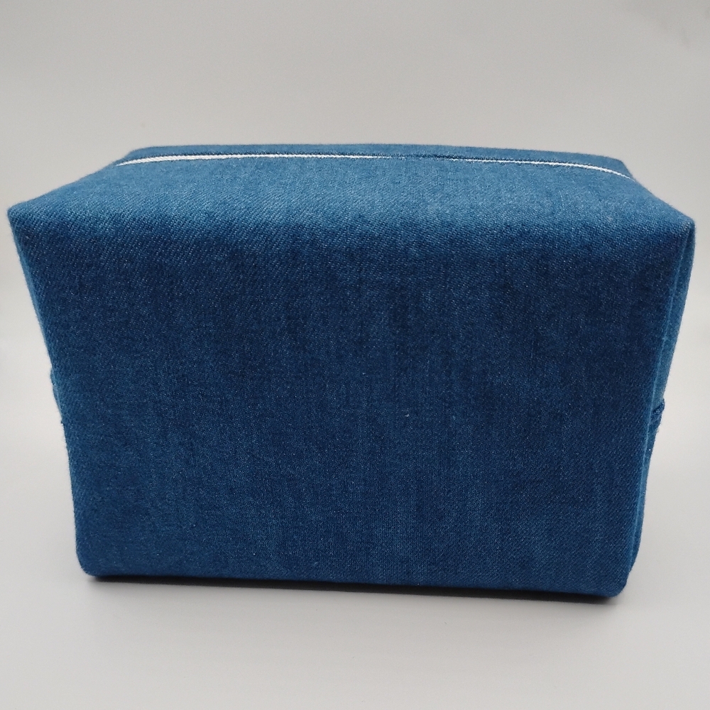 Dior Blue Denim Cosmetic Pouch BNWB - Picture 2 of 8